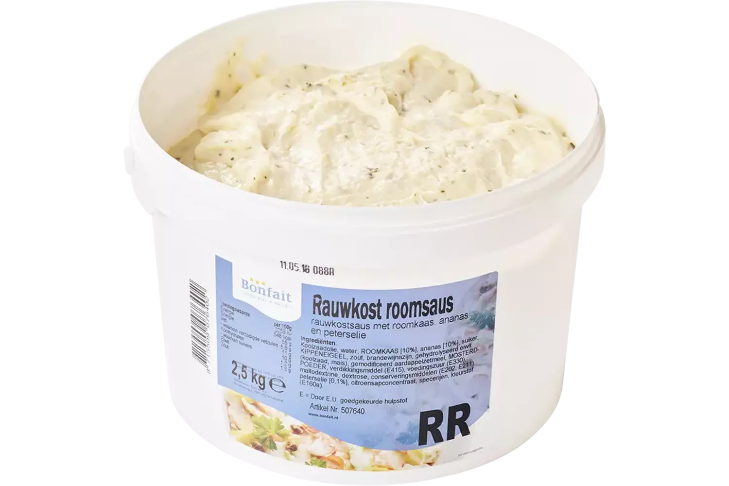 Rauwkost Roomsaus emmer 2,5kg stuk